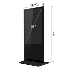 Señalización digital de doble cara para interior, doble tótem independiente para resaltar publicidad al aire libre - Product Image 5