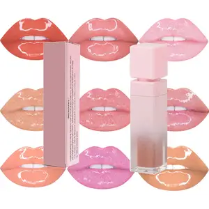 13 Color Matte Cheap OEM Sexy Vegan Glossy Makeup Lipgloss Private Label Custom Lip Gloss