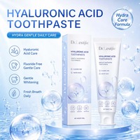 Dr.Lestjie 120g Dentifrice Menthe Acide Hyaluronique Sans Fluorure Blanchiment Doux Hydratant Haleine Fraîche OEM ODM Marque Privée