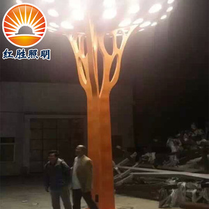 <b>Landscape</b> Art Light Stainless Steel Led Outdoor Garden <b>Lighting</b> Ip65 Semi Flush Mount - Product Image 5