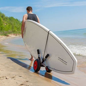 <span class=keywords><strong>Planche</strong></span> de surf pliable Sup Board Carrier Transport Dolly Stand Up Paddle Board Trolley SUP Cart - Product Image 6