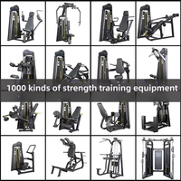 Station d'entraînement du tronc OEM Selectorized Ab Crunch Cheernin Heavy Duty Gym Package Equipment