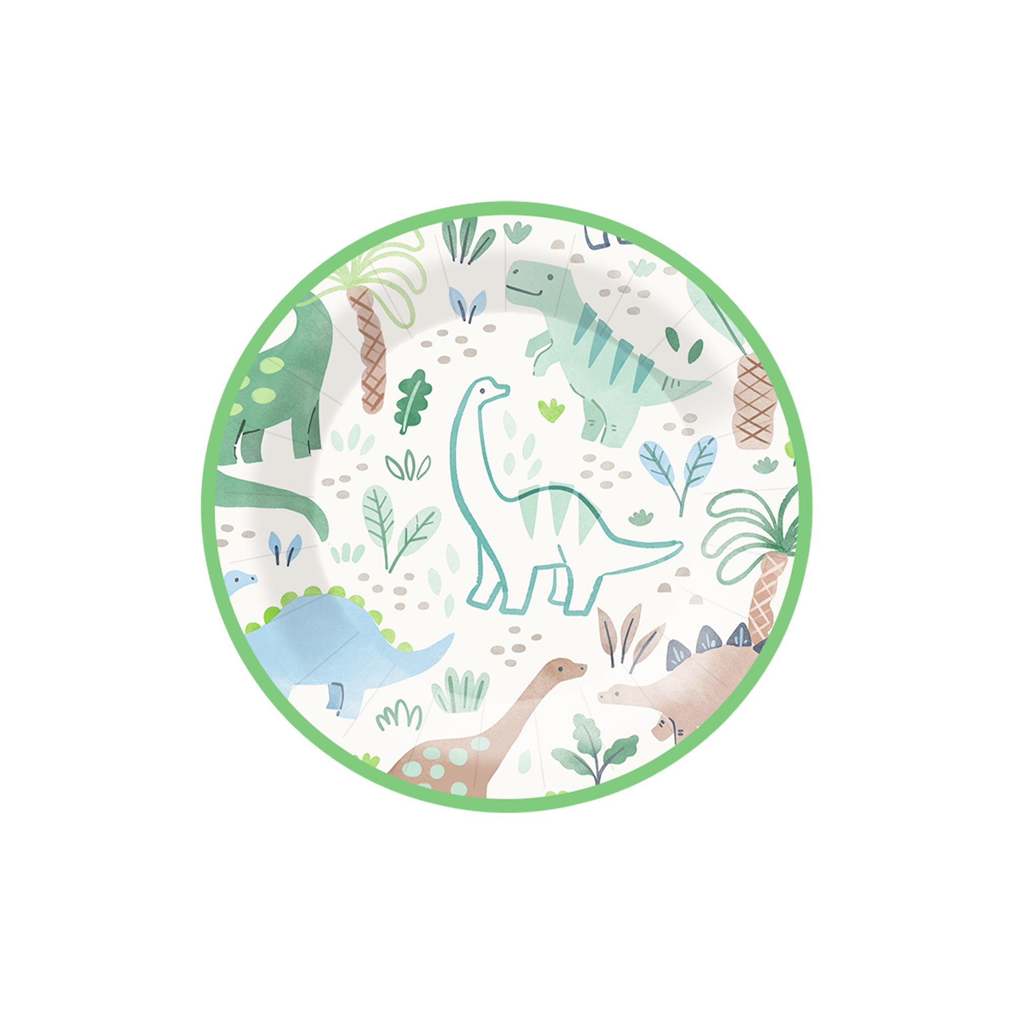 7inch paper plate*8pcs