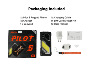Teléfono Inteligente Oscal Pilot 5, 15000mAh, 5G, Android 16, Resistente, 8+256GB, 6.67 Pulgadas, 120HZ, NFC, Altavoces Potentes - Product Image 5