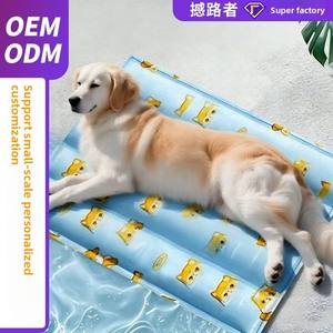 Tapis rafraîchissant pour animaux de compagnie en PVC, motif dessin animé mignon, pour l'été, coussin en <span class=keywords><strong>gel</strong></span> rafraîchissant pour chat et chien, résistant aux griffures et aux morsures, grand tapis rafraîchissant - Product Image 5