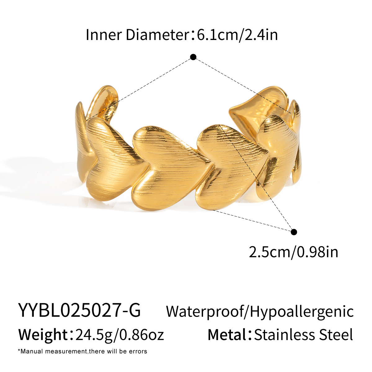 Gold YYBL025027-G