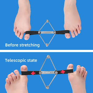 El dedo gordo del pie Correa juanete plancha cinturón elástico dedo Camilla alineación Hallux Valgus Corrector pie alivio del dolor - Product Image 5