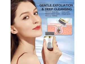 <span class=keywords><strong>Brosse</strong></span> <span class=keywords><strong>nettoyante</strong></span> électrique rechargeable et étanche pour le <span class=keywords><strong>visage</strong></span>, exfoliante, nettoyage en profondeur, massage, <span class=keywords><strong>brosse</strong></span> de nettoyage du <span class=keywords><strong>visage</strong></span> - Product Image 6