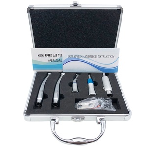 Kit de Turbina de Aire Dental de Baja Velocidad y Pieza de Mano Quirúrgica de Alta Velocidad con Empaque de Aluminio - Product Image 2