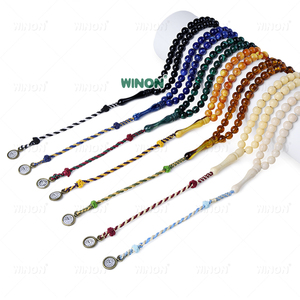 Rosario Arabo in Resina Bakelite Winon Fashion, 8mm 63 Perle, Personalizzazione di Fabbrica, <span class=keywords><strong>Tasbih</strong></span> in Bakelite - Product Image 1