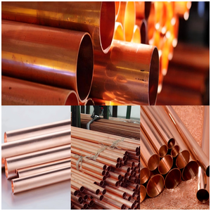 Pipa Tembaga Kemurnian Tinggi 99,9% C11000/T2 C10200, Pipa Tembaga Keras untuk Sistem HVAC/R & Refrigerasi, Gudang dan Bengkel - Product Image 6