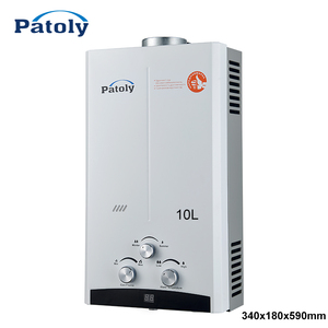 High Quality 10L-12L Economical <strong>Price</strong> <strong>Gas</strong> Hot Water Heater Low Startup Pressure Knob Control NG LPG for Bathroom <strong>Installation</strong> - Product Image 5