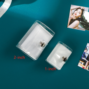 <span class=keywords><strong>Japon</strong></span> et Corée petit style simple frais transparent 1 pouce 2 pouces kpop star album photo porte-clés pendentif créatif pour les fans de Kpop - Product Image 6