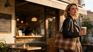 Sac fourre-tout en toile décontracté transfrontalier personnalisé, grande capacité, imprimé lettres, sac à bandoulière, sac de shopping quotidien - Product Image 2