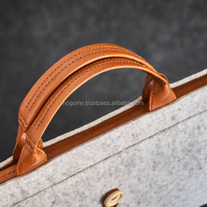 Maletín de Oficina de Fieltro para Portátil, Bolsa para Computadora Portátil para Hombre, Bolsa de Hombro Informal para Portátil al por Mayor - Product Image 2