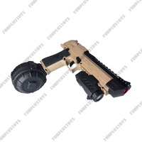 Pistolet à eau souple HD Desert Eagle 7MM, jeu de tir CS, jeu en plein air, cadeau d'anniversaire pour enfants, jouet électrique sûr pour enfants