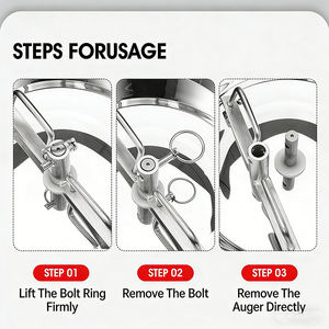 <span class=keywords><strong>Amasadora</strong></span> de Masa con Temporizador Microcomputarizado de 2200W y 8 Kilogramos para Roti, Pizza y Pan, Tipo <span class=keywords><strong>KitchenAid</strong></span> - Product Image 5