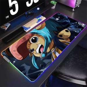 Tapis de bureau lumineux RGB Chopper One Pieces, imperméable, antidérapant, en caoutchouc, dérivés d'anime - Product Image 1