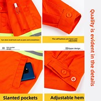 Combinaison de travail sanitaire pour hommes, vêtements de travail municipaux, construction, entretien routier, nettoyage, coton, manches longues, résistante à l'usure