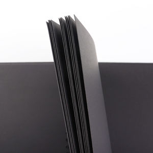 Album fotografico nero all'ingrosso libro con rilegatura a spirale Album con copertina rigida Scrapbook per foto - Product Image 6