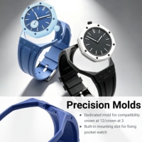 Biokeramisches Uhrengehäuse und Flüssigsilikon-Armband für AP*SWATC Royal Pop