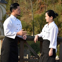 Logo personnalisé pour femmes antistatique sergé EMC veste de travail en plein air réfléchissant mécanicien électrique pour cuisine Restaurant Bar uniformes