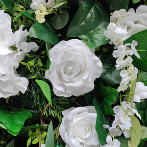 Plantes vertes fond de mur de fleurs avec fleur plantes artificielles vertes verticales fleurs 5d - Product Image 4