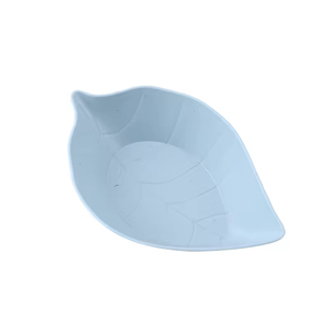 Plato de paja de trigo, plato de condimento con forma de hoja creativa, encurtidos de cocina simples para el hogar, venta al por mayor - Product Image 2