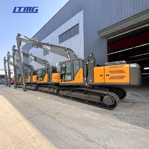 Excavadora sobre orugas LTMG 18Ton 21Ton 23 Ton con motor importado de excavadora resistente con pluma de largo alcance de 18m - Product Image 4