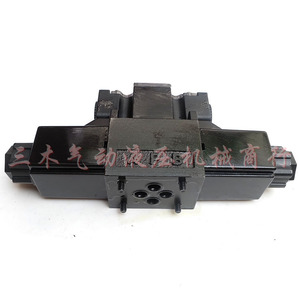 วาล์วควบคุมทิศทางไฮดรอลิกแบบโซลินอยด์ยี่ห้อ Yousheng รุ่น DSG-02-3C4-LW 24V 110V 220V แบบสี่ทาง บล็อกรวมปั๊มเหล็กหล่อ - Product Image 2