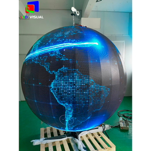 Màn hình LED hình cầu p1.8 P2 độ phân giải cao trong nhà cho trung tâm thương mại và quảng bá thương hiệu - Product Image 1