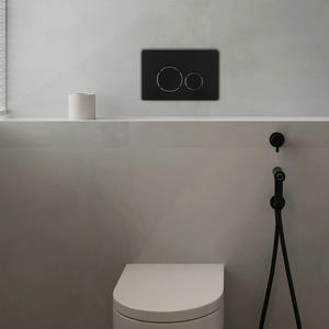 Tanque de agua de <span class=keywords><strong>acero</strong></span> <span class=keywords><strong>inoxidable</strong></span>, marco de metal, inodoro de doble descarga, <span class=keywords><strong>cisterna</strong></span> oculta para inodoro colgado en la pared - Product Image 6