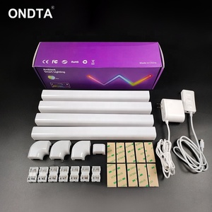 RGB Thông Minh Đa Màu Phân Đoạn Điều Khiển Âm Nhạc Đồng Bộ Trang Trí Nội Thất Thanh <span class=keywords><strong>LED</strong></span> Cho Chơi Game Nhịp Điệu Nhảy Múa Trong Nhà Đèn <span class=keywords><strong>Led</strong></span> - Product Image 4