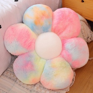 Wholesale Plush Flower Pillow Colorful Decorative Throw <b>Cushion</b> Soft Floral Accent Pillow Factory Supply for Home Decor - Product Image 1