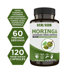 Nhãn hiệu riêng khỏe mạnh bổ sung <span class=keywords><strong>Moringa</strong></span> lá bột tự nhiên <span class=keywords><strong>Moringa</strong></span> chiết xuất rau <span class=keywords><strong>Moringa</strong></span> viên nang - Product Image 2