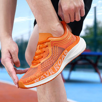 Sepatu Lari Kasual Pria Sneakers CustomCoconut Desainer Sepatu Ringan Outdoor Logo Kustom Sneakers Pria Chunky