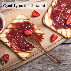 Ensemble <span class=keywords><strong>de</strong></span> couverts en bois pour servir le dîner, petit, <span class=keywords><strong>de</strong></span> haute qualité, biodégradable, avec logo personnalisé, pas cher - Product Image 5