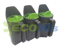 Semoir manuel réglable en plastique pour semis de plantes, outil de jardinage moderne pour fleurs et légumes