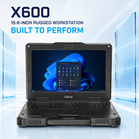 Nouvel ordinateur portable tout-terrain Getac X600 Intel, Windows 11 Pro, 15,6 pouces, clavier anglais, garantie de 3 ans, station de travail pour usage industriel