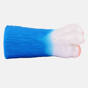 GEEBA Gift Shop <span class=keywords><strong>Cute</strong></span> Panda Pies palmeados gruesos para masturbador masculino Juguetes sexuales Super suave Pene Masaje Stroker Juguetes sexuales - Product Image 6