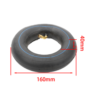 Chambre à air de moto 6x2 avec tige de valve courbée de conception robuste pour remplacement de scooter électrique et de planche à roulettes bricolage - Product Image 2