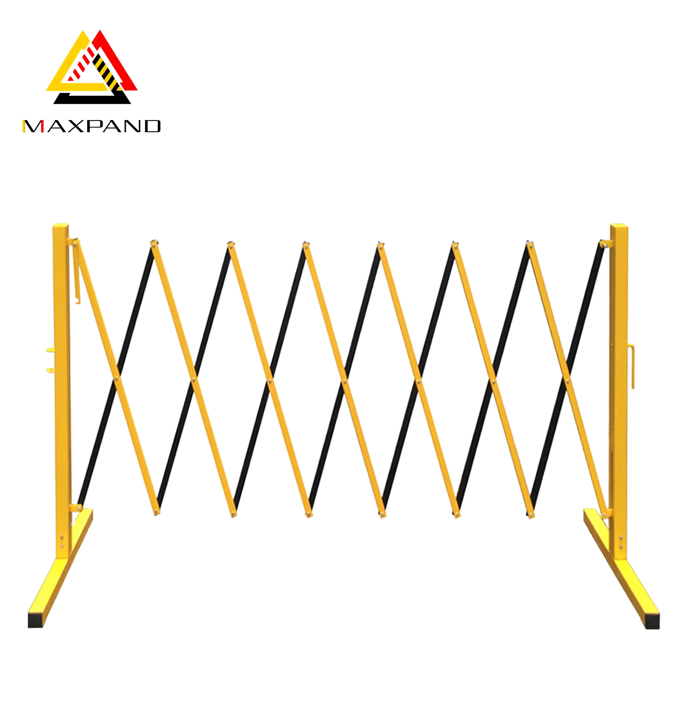 Traffic Metal Expandable Barrier Crowd Control Barricade Retractable Portable Fence