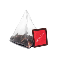Sachets filtrants triangulaires en nylon jetables gratuits de 0,1 à 0,25 mm, emballage de thé naturel avec pulpe de papier, sachet de thé vide de qualité alimentaire