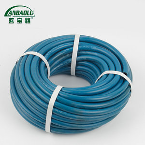 Lanbaolu Oxygen <b>Hose</b> Nbr Inner Tube Fiber Braid Reinforcement Natural <b>Rubber</b> Outer Cover High Pressure Water Air Use - Product Image 3