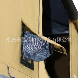 Toldo Lateral Extensible para Carpa, Impermeable, de Poliéster de una Sola Capa, Refugio contra la Lluvia para Acampar en Coche - Product Image 3