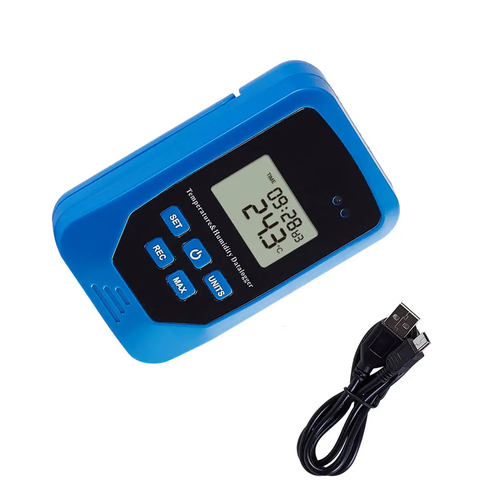 Nem ve sıcaklık usb data logger dijital hygrothermometer kaydedici TL-505