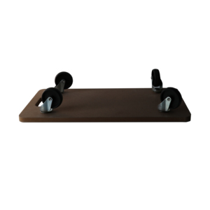 Chariot à roulettes en MDF avec 4 roulettes en PP noires de 3 pouces, 4 patins ronds antidérapants en EVA - Product Image 3