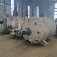 Réacteur industriel à double enveloppe en acier inoxydable 304/316L, réacteur haute pression pour produits chimiques fins