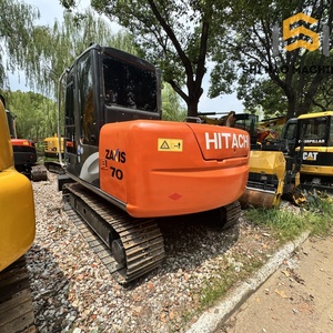 Mini-excavatrice sur chenilles hydraulique Hitachi ZX70 d'origine japonaise de 7 tonnes, prix avantageux, occasion - Product Image 3