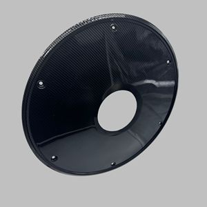 Disques de roues scellés avant et arrière pour fauteuil roulant, en polycarbonate noir, accessoires pour fauteuil roulant manuel MF600 - Product Image 2